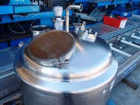 Stainless Steel Storage Tank - Capacity 150 Lt. - picture0' - Click to enlarge
