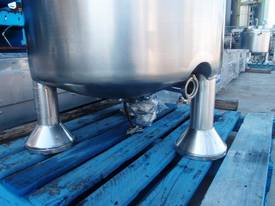 Stainless Steel Storage Tank - Capacity 150 Lt. - picture1' - Click to enlarge