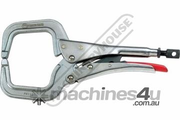 Locking C-Clamp - Round Tip PR115 83mm throat 102mm Clamping Capacity