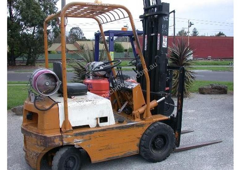 caption Mitsubishi 1.5 Ton Forklift