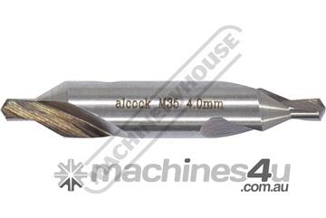 HSS Centre Drill - No. 4 M35 Grade HSS with 5% Cobalt Point Angle - 60