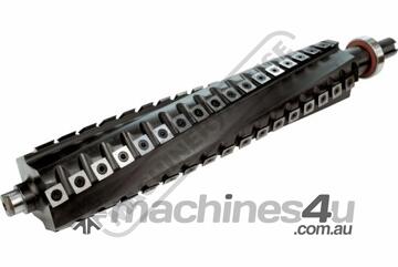 Spiral Cutter Head - Carbide Inserts Suits Hafco Thicknessers T380A, T380S 4 x Spirals