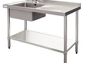 Stainless Steel Single Bowl Sink DN753 Vogue1200mm - picture0' - Click to enlarge