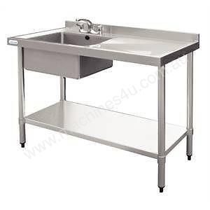 Stainless Steel Single Bowl Sink DN753 Vogue1200mm