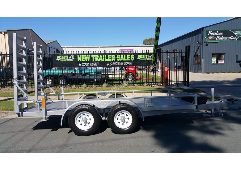 caption 14ft Plant Machinery Trailer 4.5 Tonne Tandem Axle