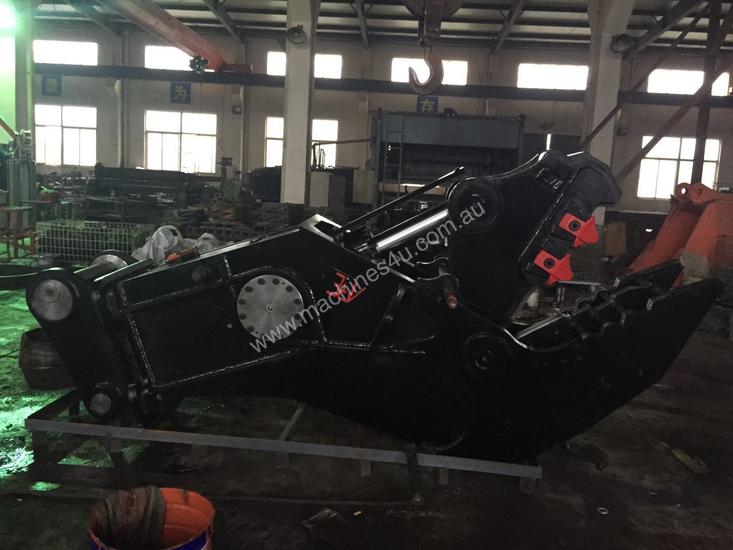 caption A.R.E 35-45ton Concrete Pulveriser Crusher
