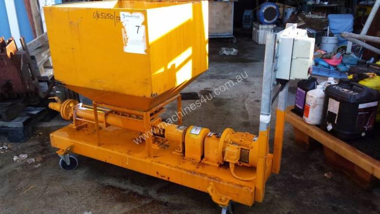 caption GROUT PUMP