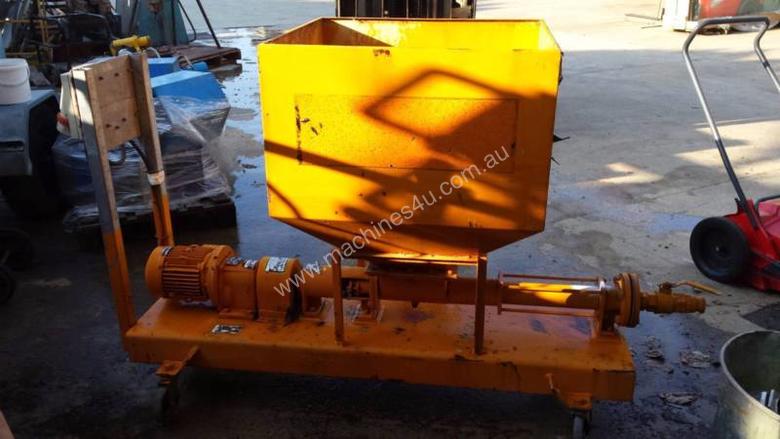 caption GROUT PUMP