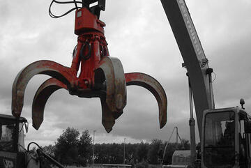 ROTAR RPG 6-800 ORANGE PEEL GRAB (30-50T)