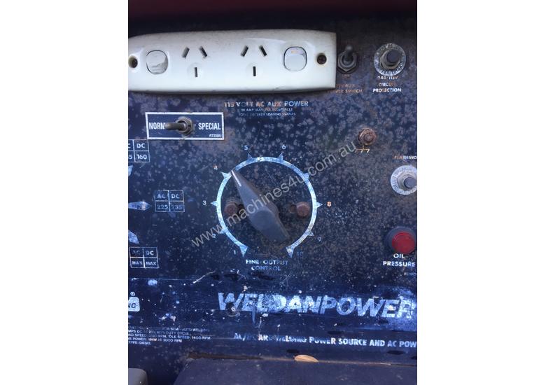 Used 1995 Lincoln Weldanpower 300+ WELDANPOWER 300 Three Phase Mig