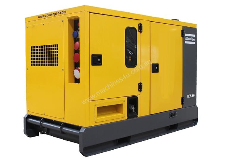 caption Prime Mobile Generator QES 60 Temporary Power Generator