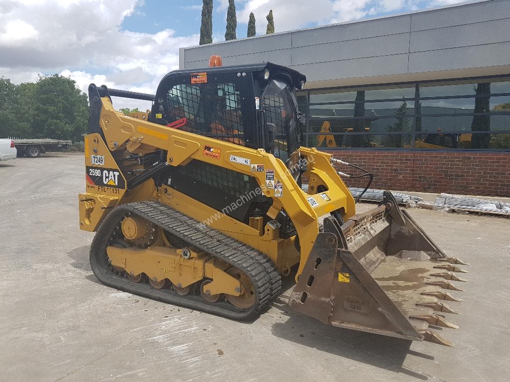 Used 2017 Caterpillar 259d Track Skidsteers In Listed On Machines4u