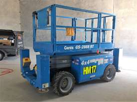 GENIE GS-2668 RT ROUGH TERRAIN SCISSOR LIFT - with hydraulic legs *mine spec* - picture1' - Click to enlarge