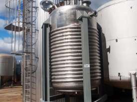 Pressure Vessel Tank (Stainless Steel Jacketed & Mixing), 5,000Lt - picture0' - Click to enlarge