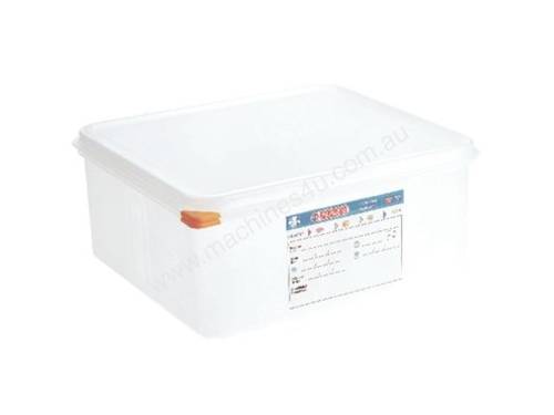 Araven Food Containers GN 2/3 13.5Ltr with Lids (Box 4)