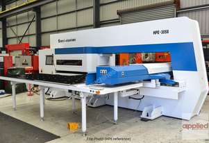 New Yawei HPE-3058 Servo Drive CNC Turret Punch Press. Siemens 840D and more.