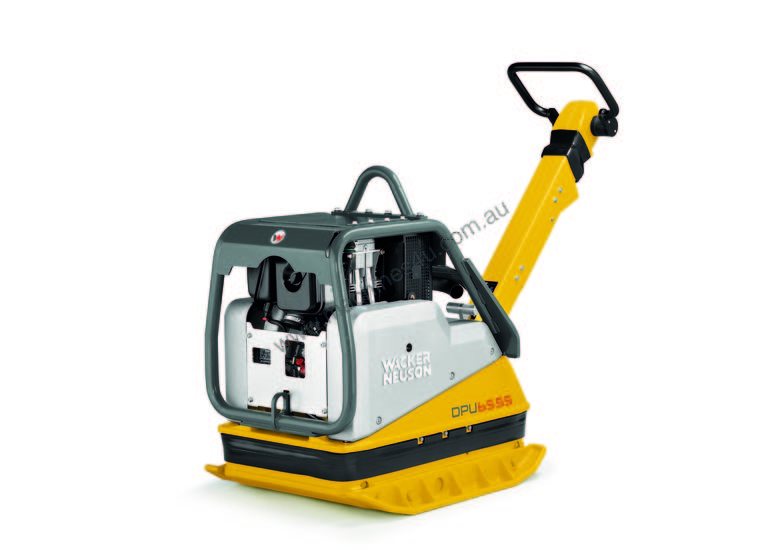 caption diesel powered forward and reverse vibrating plate