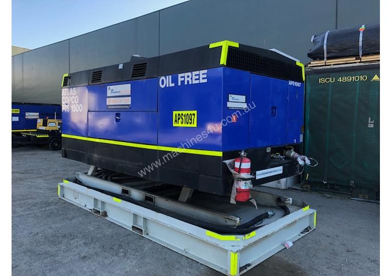 Used 1988 Atlas Copco Atlas Copco PTS1500 8 bar Oil Free Diesel Air