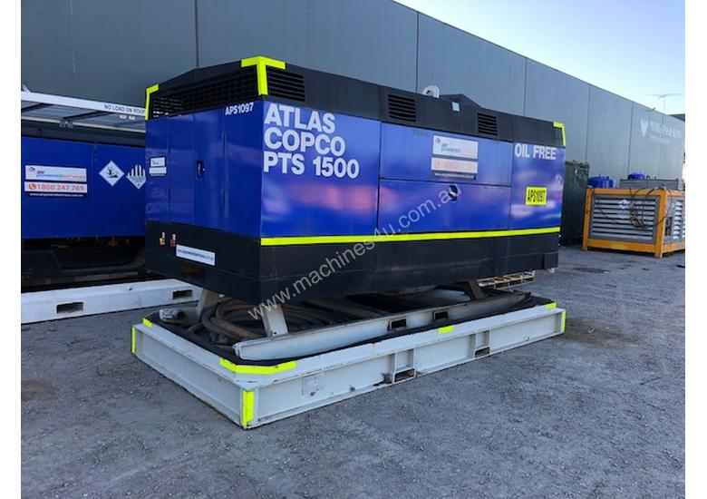 Used 1988 Atlas Copco Atlas Copco PTS1500 8 bar Oil Free Diesel Air