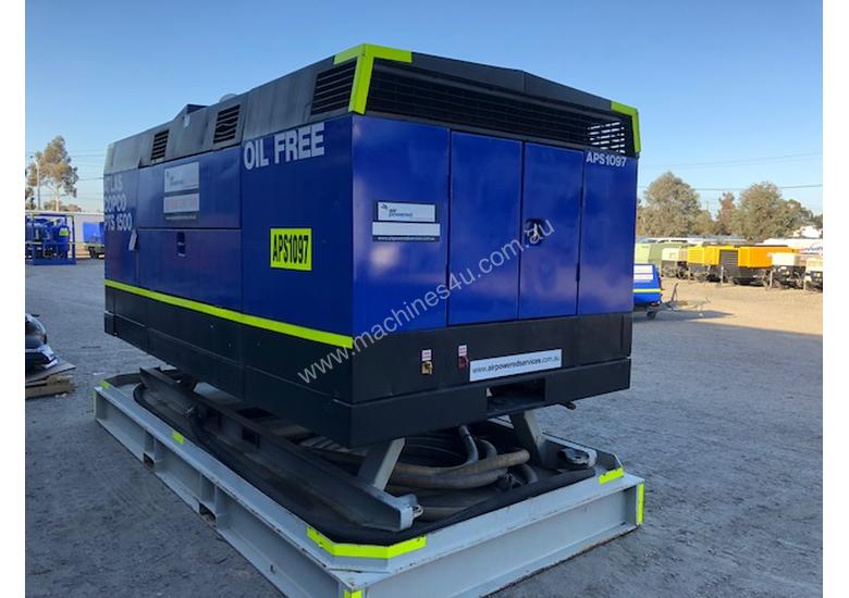 Used 1988 Atlas Copco Atlas Copco PTS1500 8 bar Oil Free Diesel Air