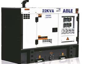 22kVA, 415V, 3 Phase Generator - picture0' - Click to enlarge