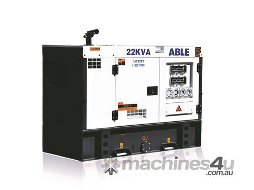 22kVA, 415V, 3 Phase Generator
