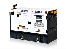 22kVA, 415V, 3 Phase Generator - picture1' - Click to enlarge