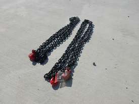 Unused G80 8mm x 4m Lashing Chain (2 of) - 2991-117 - picture0' - Click to enlarge