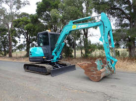 Kobelco SK55 Tracked-Excav Excavator - picture0' - Click to enlarge