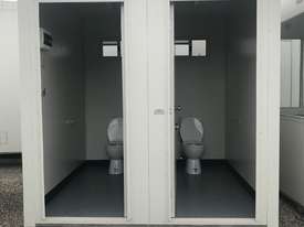 2.4m x 2.4m Unisex Twin Toilet - picture0' - Click to enlarge