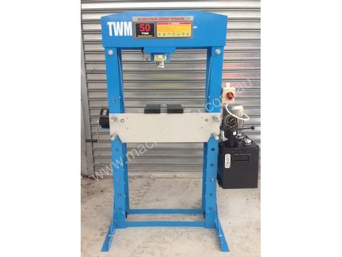 Electric Hydraulic Shop Press 50 Ton 