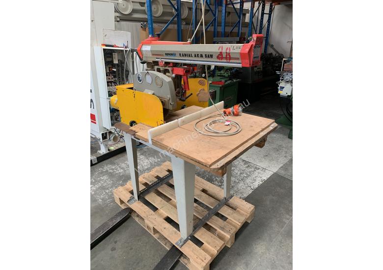 caption Used Radial arm saw omga RN450 300mm Blade
