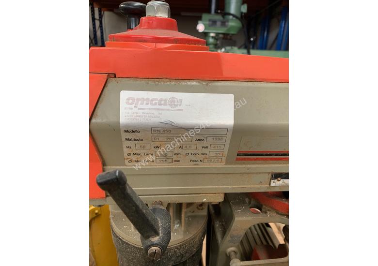 caption Used Radial arm saw omga RN450 300mm Blade
