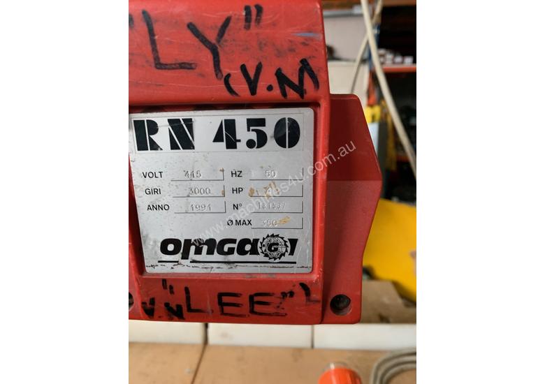 caption Used Radial arm saw omga RN450 300mm Blade