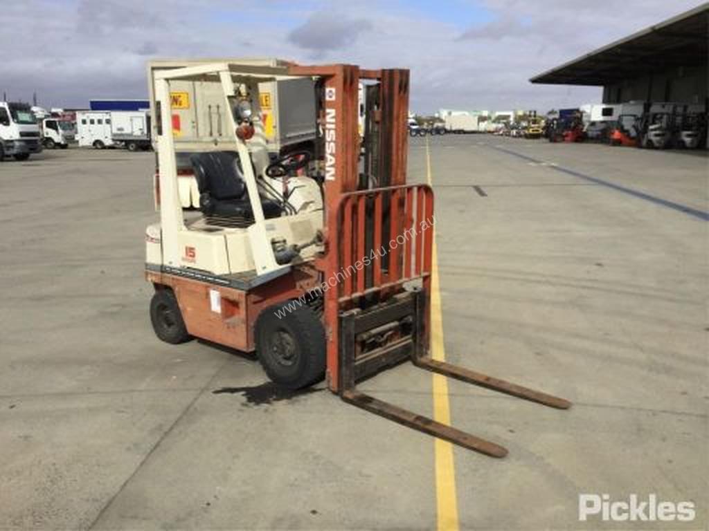 Used Nissan H01a15u Counterbalance Forklift In Listed On Machines4u