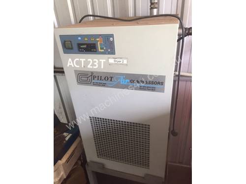 Refrigerated Compressed Air Dryer Pilot ACT 23T 88CFM and Pre /After filters and bypass