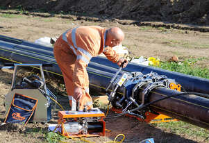 90-315mm CNC Butt Fusion Welder - Ritmo Delta 315 Dragon