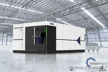 * HSG 4020H 10kW Fiber Laser Cutting Machine * IPG SOURCE | ALPHA WITTENSTEIN ) *