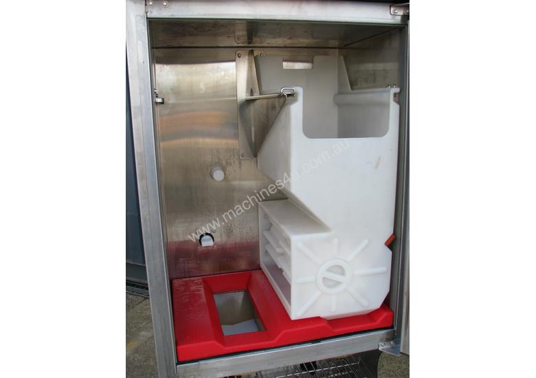 Used franke Dual Product Lane Frozen Food Fry Chips Dispenser Franke