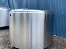 3,800ltr Jacketed Stainless Steel Tank, Milk Vat - picture0' - Click to enlarge