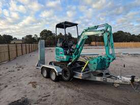 1.7t Mini Excavators for hire - picture2' - Click to enlarge
