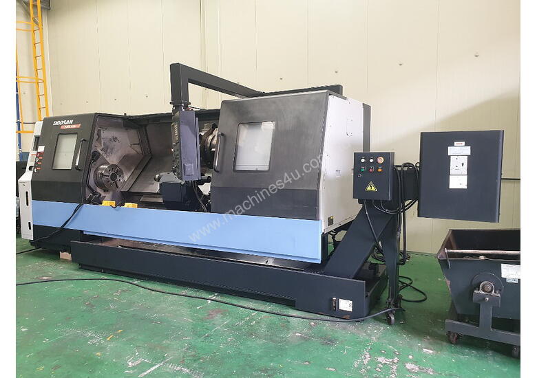 caption 2011 Doosan Puma 400LB CNC Lathe