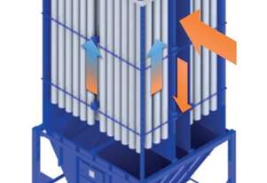 Blue Vent AO Series Reverse Pulse Dust Extraction System