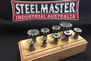 Woodruff Key Set - 9 Piece with 10mm Shanks. 10.2 x 2 ~- 32.5 x 10mm.