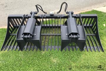 Grapple Bucket Euro Hitch Barrett 1570 mm $3900 2100mm $4100 And 2300mm $4400