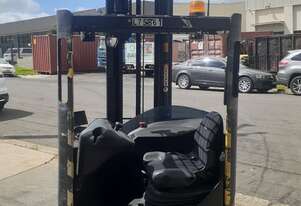 ACTIVE FORKLIFTS - Linde high reach truck 2 ton 10.65m lift height colour camera 48v battery