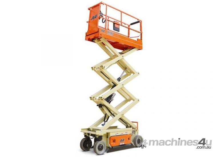 caption JLG 2032ES 20 foot Electric Scissor Lift