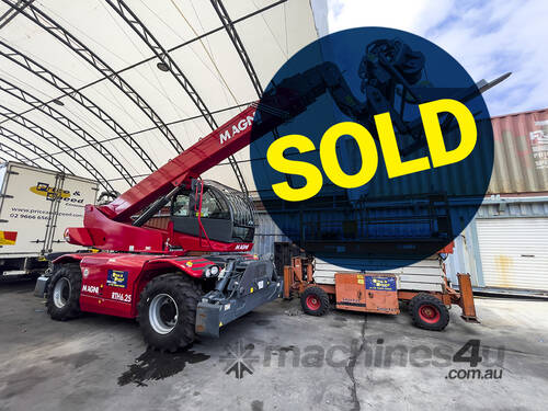 **SOLD** Magni RTH6.25 Full Slewing Crane/Telehandler - Sydney Forklifts - (PS060) - Hire