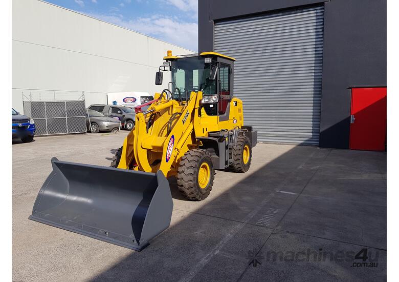 AL910C 4T Wheel Loader | 4-Speed Transmission, Air-Conditioned & Heated Cabin, Suspension Seat