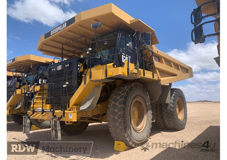 caption Caterpillar 777G Dump Truck